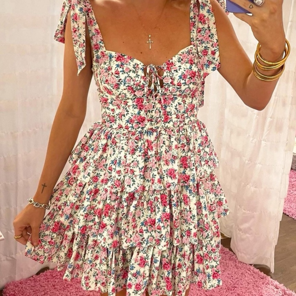 MABLE Floral Sleeveless Dress